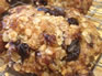 Oat and mincemeat cookies